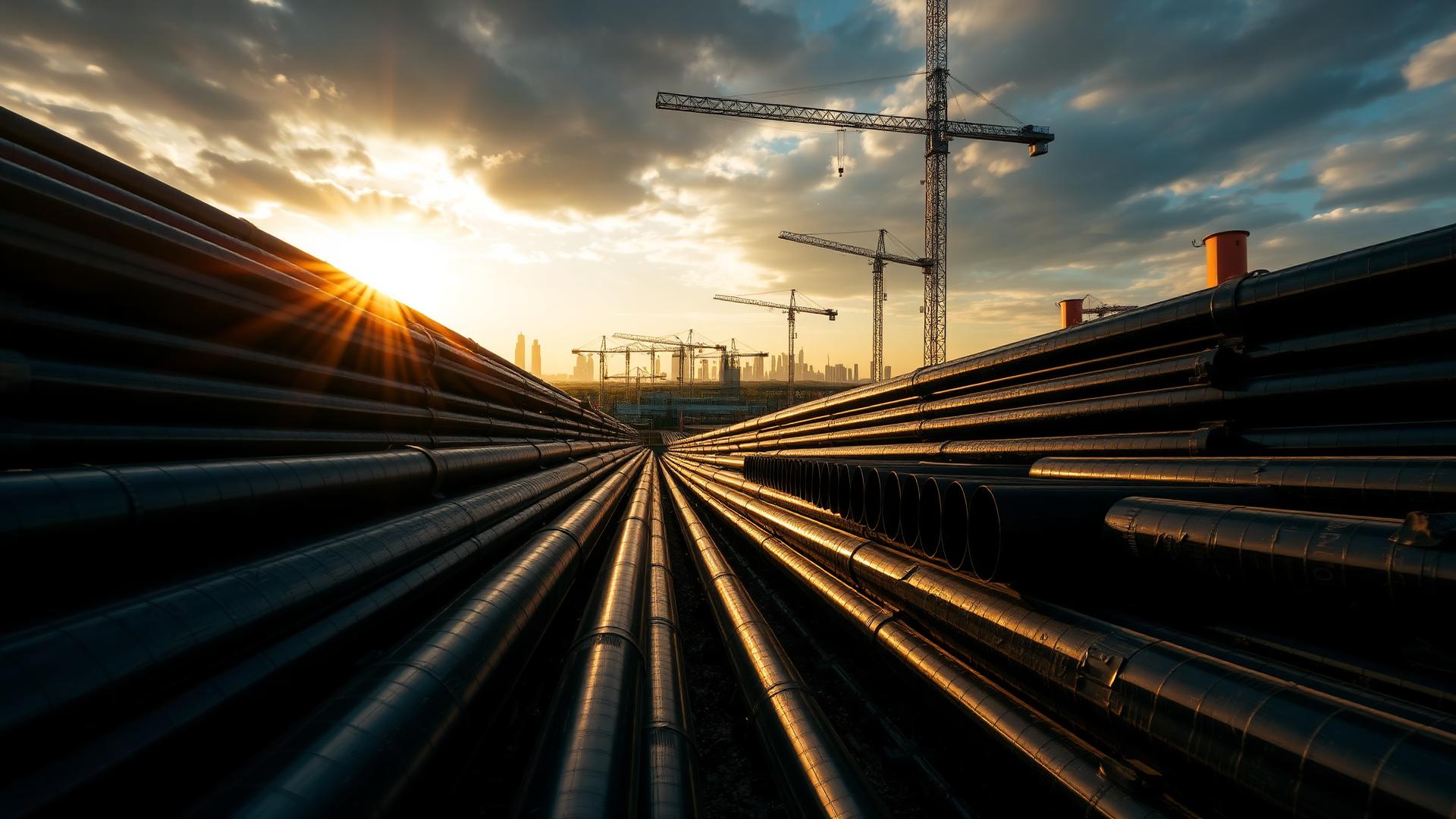 Infrastructure supply at project site